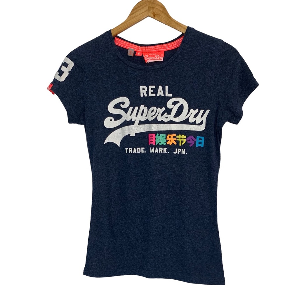 SUPERDRY Vintage Style T Shirt Sz S